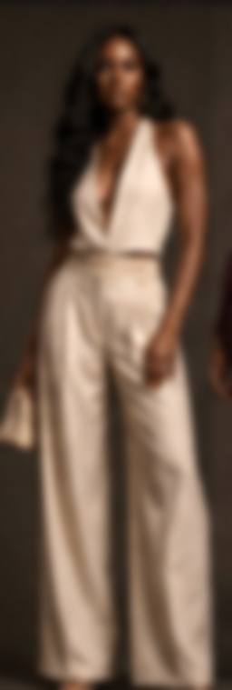 The Ivory Trouser — Wool crepe