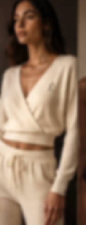 The Soft Wrap Set — Brushed cashmere
